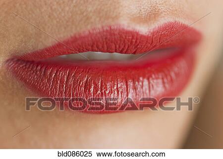 Close up of Caucasian woman's mouth View Large Photo Image Stock Photography - Close up of Caucasian woman's mouth. Fotosearch