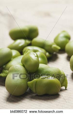 Stock Image - Close up of green beans. Fotosearch