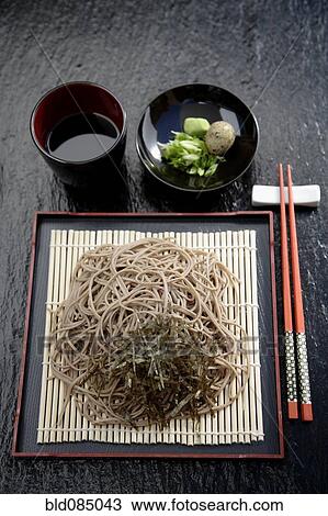 Asian noodles on plate with chopsticks View Large Photo Image Stock Image - Asian noodles on plate with chopsticks. Fotosearch