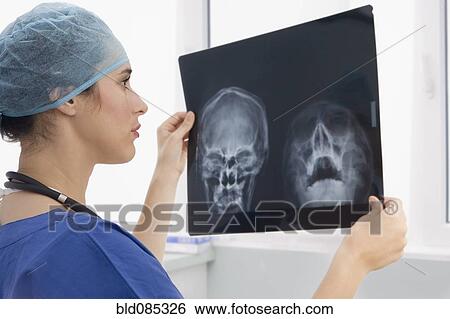 Mixed race surgeon reviewing x-rays View Large Photo Image Stock Photograph - Mixed race surgeon reviewing x-rays. Fotosearch