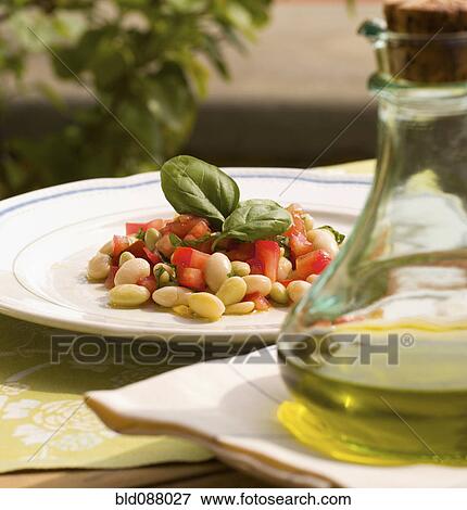 Fresh Italian bean salad View Large Photo Image Stock Photo - Fresh Italian bean salad. Fotosearch