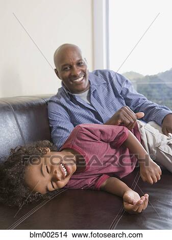 African American father playing with son View Large Photo Image Picture - African American father playing with son. Fotosearch