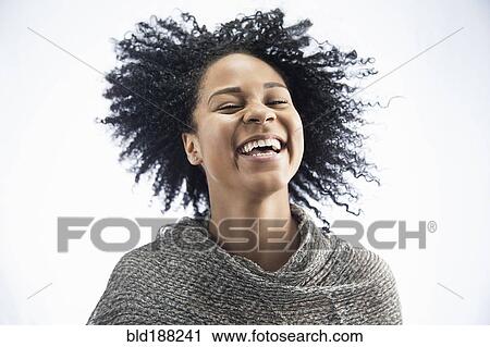 African American woman laughing View Large Photo Image Stock Image - African American woman laughing. Fotosearch