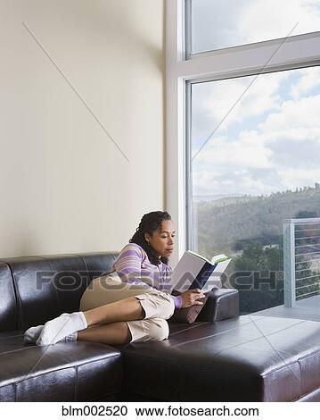 African American woman reading View Large Photo Image Stock Image - African American woman reading. Fotosearch