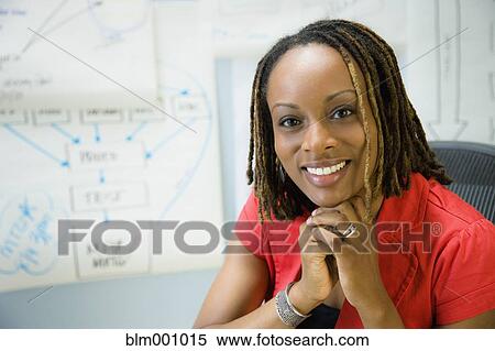 African businesswoman smiling View Large Photo Image Stock Photography - African businesswoman smiling. Fotosearch
