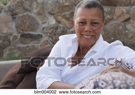 African woman smiling View Large Photo Image Stock Image - African woman smiling. Fotosearch