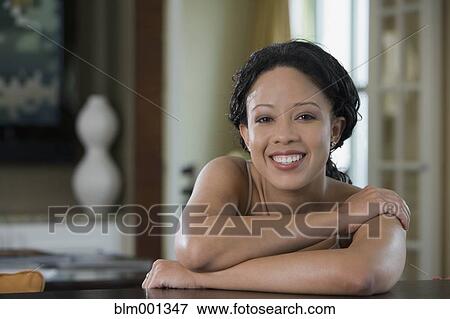 African woman with arms crossed View Large Photo Image Stock Photo - African woman with arms crossed. Fotosearch
