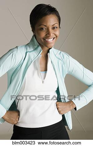 African woman with hands on hips View Large Photo Image Stock Image - African woman with hands on hips. Fotosearch