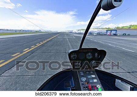 Airport Runway From a Cockpit View Large Photo Image Stock Photo - Airport Runway From a Cockpit. Fotosearch