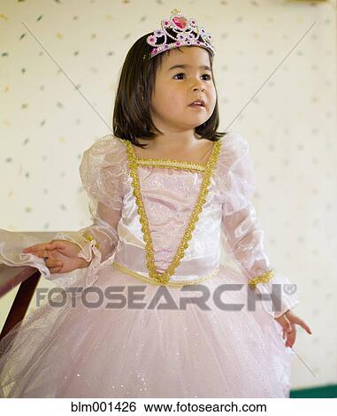 Asian girl dressing up in princess costume View Large Photo Image Stock Photograph - Asian girl dressing up in princess costume. Fotosearch