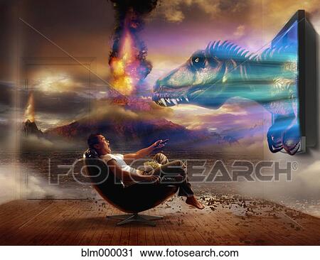 Asian man watching three dimensional holographic television View Large Photo Image Stock Image - Asian man watching three dimensional holographic television. Fotosearch