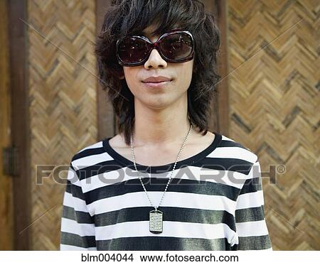 Asian assless chaps Asian style glasses