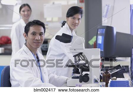 Asian scientists in laboratory View Large Photo Image Stock Photo - Asian scientists in laboratory. Fotosearch