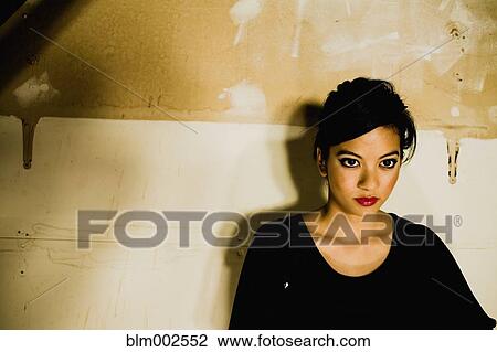 Asian woman with hair up View Large Photo Image Stock Image - Asian woman with hair up. Fotosearch
