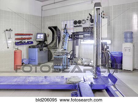 Stock Photography - Automotive workshop. Fotosearch