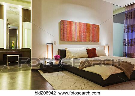 Stock Image - Bedroom Space. Fotosearch