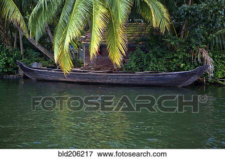 Stock Photo - Boat on River. Fotosearch