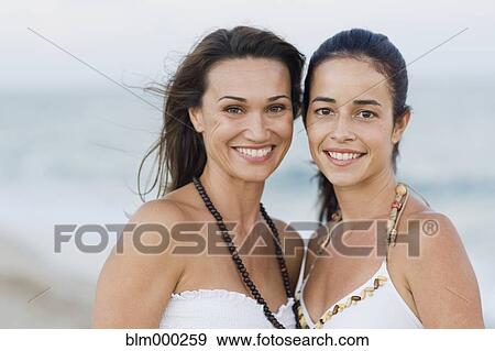 Stock Photo - Brazilian women smiling. Fotosearch