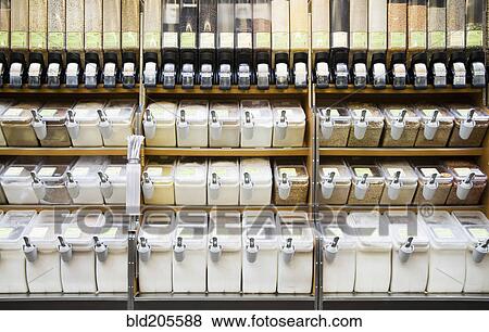 Stock Photo - Bulk Foods and Spices. Fotosearch