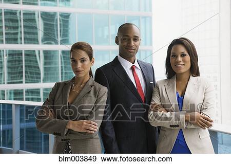 Business people on urban balcony View Large Photo Image Stock Photo - Business people on urban balcony. Fotosearch