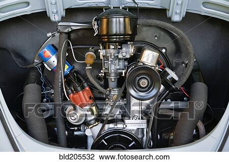 Stock Image - Car Engine. Fotosearch