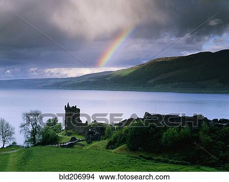 Castle Urquhart on the Shore of Loch Ness View Large Photo Image Picture - Castle Urquhart on the Shore of Loch Ness. Fotosearch