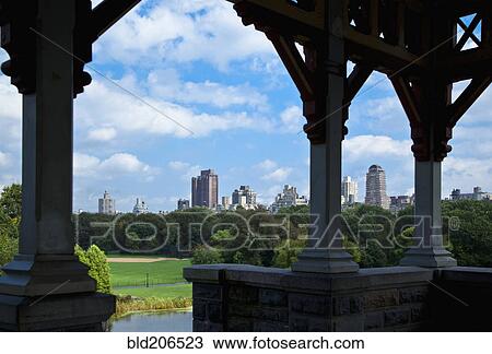 Central Park and Downtown New York View Large Photo Image Stock Image - Central Park and Downtown New York. Fotosearch