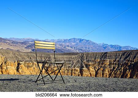 Chair in Desert Landscape View Large Photo Image Picture - Chair in Desert Landscape. Fotosearch
