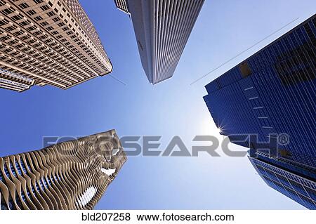 Stock Photo - Chicago Skyscrapers. Fotosearch