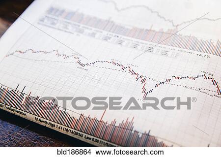 Close up of graphs in newspaper View Large Photo Image Picture - Close up of graphs in newspaper. Fotosearch
