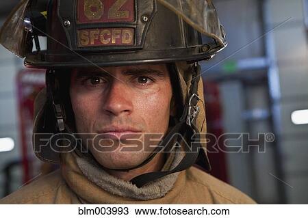 Close up of Hispanic fireman View Large Photo Image Stock Image - Close up of Hispanic fireman. Fotosearch