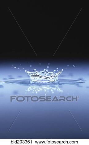 Close up of water droplet splashing View Large Photo Image Stock Image - Close up of water droplet splashing. Fotosearch