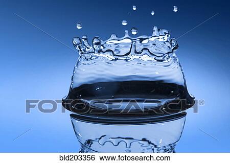 Close up of water droplet splashing View Large Photo Image Stock Photograph - Close up of water droplet splashing. Fotosearch