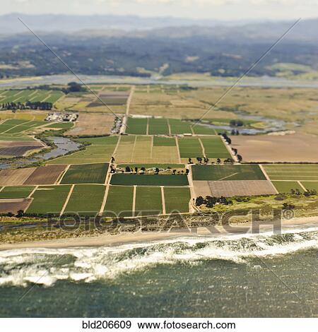 Coastal Farmland View Large Photo Image Stock Photo - Coastal Farmland. Fotosearch