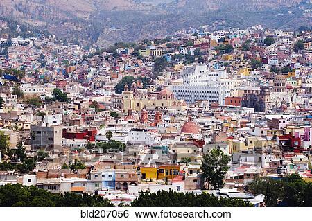Stock Photograph - Colonial City of Guanajuato. Fotosearch