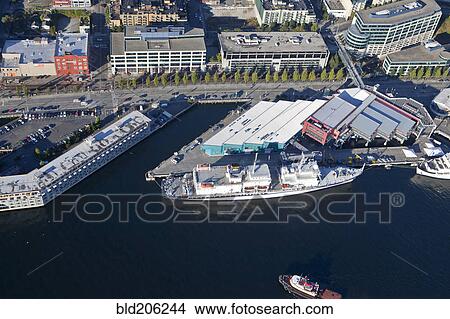 Picture - Docked Boat. Fotosearch