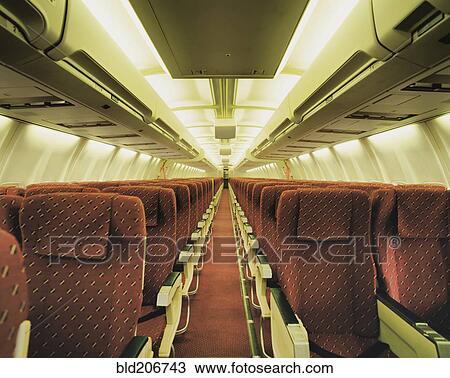 Empty airplane View Large Photo Image Stock Image - Empty airplane. Fotosearch