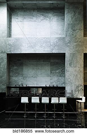 Stock Photography - Empty bar in modern restaurant. Fotosearch