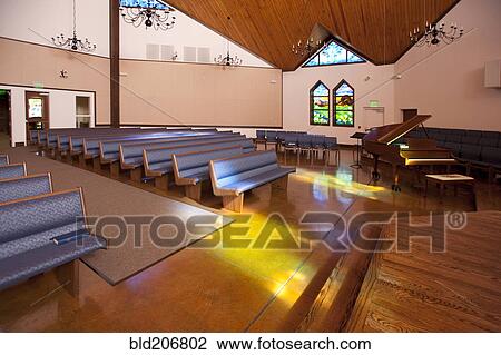Empty church View Large Photo Image Stock Image - Empty church. Fotosearch