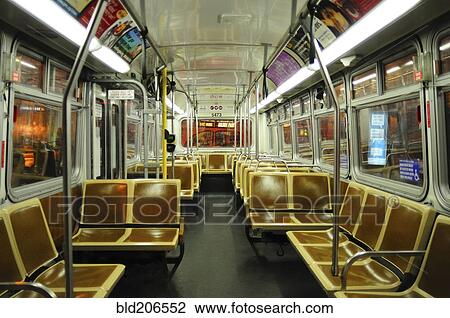 Empty subway car View Large Photo Image Stock Image - Empty subway car. Fotosearch