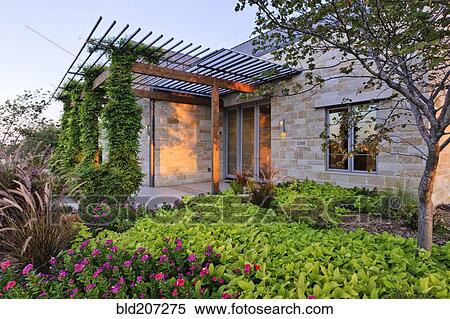 Stock Photography - Energy Efficient Home Exterior. Fotosearch