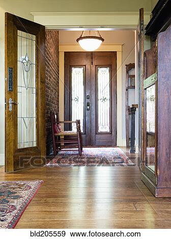 Entryway of Home View Large Photo Image Stock Photo - Entryway of Home. Fotosearch