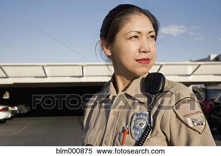 Female Hispanic security guard View Large Photo Image Stock Photography - Female Hispanic security guard. Fotosearch