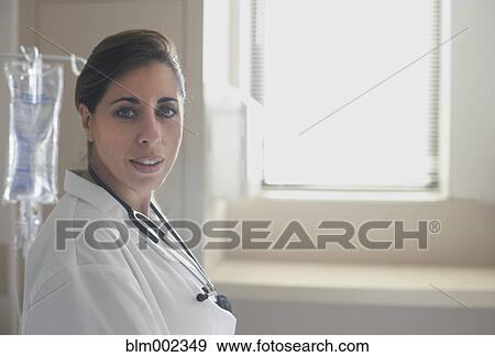 Hispanic female doctor with stethoscope View Large Photo Image Stock Photo - Hispanic female doctor with stethoscope. Fotosearch