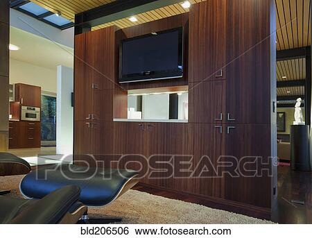Stock Photograph - Home Entertainment Center. Fotosearch
