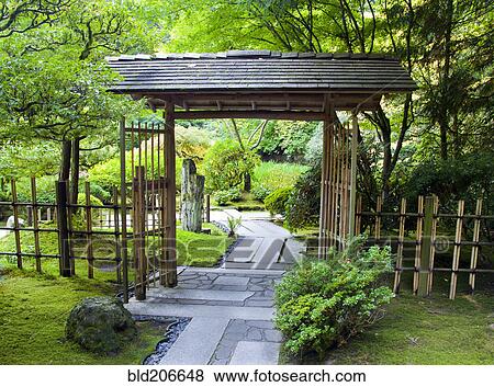 Stock Photo - Japanese Garden. Fotosearch