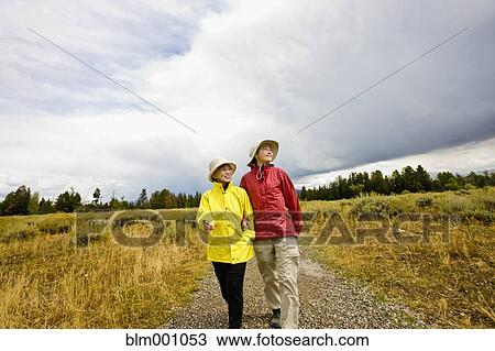 Japanese mother and daughter hiking in remote area View Large Photo Image Stock Image - Japanese mother and daughter hiking in remote area. Fotosearch