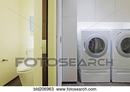 Stock Image - Laundry Space. Fotosearch