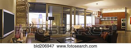Living Room Space View Large Photo Image Stock Photo - Living Room Space. Fotosearch