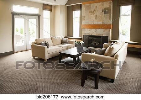 Living room View Large Photo Image Stock Photo - Living room. Fotosearch